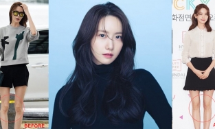 Yoona (SNSD) khắc phục được khuyết điểm chân vòng kiềng nhờ tập pilates