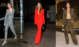 Sao Hollywood gợi ý cho bạn: Muốn thanh lịch nhưng gây chú ý, hãy mặc suit phong cách gợi cảm