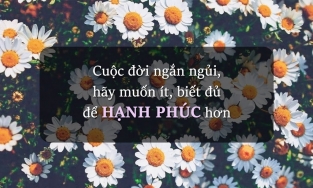 Ước gì có một ngày mình thôi lo lắng, thôi sân si và biết đủ