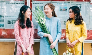 Những địa điểm chụp ảnh áo dài Tết đẹp ở Hà Nội
