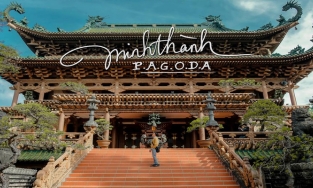 Chùa Minh Thành, ngôi chùa mang hơi hướm Nhật Bản hút du khách ở Pleiku