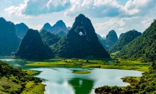 Núi Mắt Thần, 'tuyệt tình cốc' đẹp như tranh của núi rừng Cao Bằng