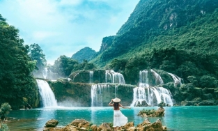 Thác Bản Giốc, chốn bồng lai tiên cảnh của núi rừng Cao Bằng