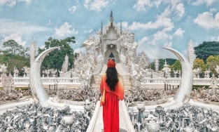 Wat Rong Khun, ngôi chùa trắng ấn tượng ai đến Chiang Rai cũng ghé thăm