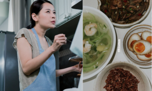 H’Hen Niê ăn rau ngót vì lí do đặc biệt, Chi Pu khoe mâm cơm nhà chất lượng