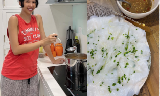 Minh Triệu khoe đặc sản Phú Yên, Thiều Bảo Trâm trổ tài làm mâm cơm toàn món Việt 