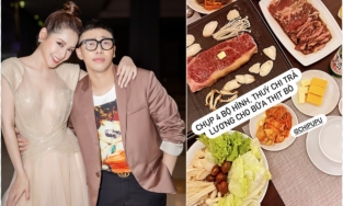Chi Pu “vét” sạch thịt làm bò nướng “trả lương” cho Hoàng Ku chụp 4 bộ ảnh