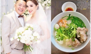 Bảo Thy khoe bát hủ tiếu Nam Vang ông xã nấu, MC Mai Ngọc và tuyển tập những món ngon từ cốm
