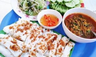 Bánh mướt, món ăn dân dã xứ Nghệ luôn khiến người xa quê phải nhung nhớ