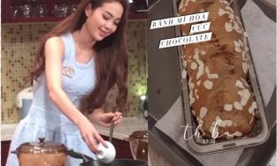 Minh Hằng trổ tài làm bánh mì hoa cúc chocolate, Kỳ Duyên bày cách chuẩn bị loại nước càng uống càng giảm mỡ khi tập