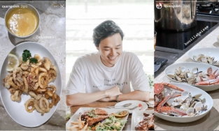 Cuối tuần, Salim ăn hết món ngon Hà Nội, Quang Vinh có hẳn một bàn hải sản