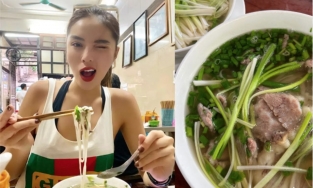 Không hẹn mà gặp, các món nước lên ngôi trong bữa ăn của sao Việt ngày cuối tuần