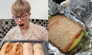 Siêu mẫu Hà Anh tập gym để được ăn thịt đông, Đức Phúc chọn sandwich healthy mà ngon