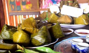 Bánh vắt vai, món bánh truyền thống dịp Tết của người Cao Lan, Bắc Giang