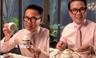 Thái Công hướng dẫn cách ăn trứng vịt lộn sang chảnh nhưng nhận về rổ đá vì chi tiết này!