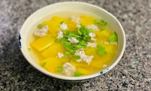 Cách nấu canh đu đủ thịt bằm ngọt thanh, nấu nhanh và giàu dinh dưỡng