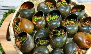 Cách làm ốc bươu nướng tiêu xanh cay nồng, thơm phức, nhậu lai rai là ngon số 1