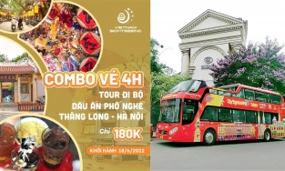 Hà Nội cuối tuần rất mới với tour xe bus 2 tầng và tour đi bộ khám phá 'nghề' của phố cổ