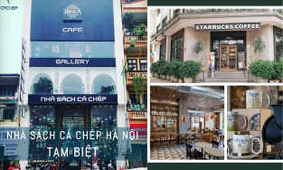 Sau Starbucks Lan Viên, Nhà sách Cá Chép đưa ra thông báo ngừng hoạt động cửa hàng tại Hà Nội