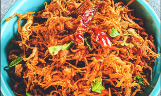 Cách làm khô nấm lá chanh: Món chay mê hoặc cả người ăn mặn