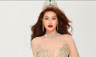 Đoàn Thiên Ân lo lắng khi vương miện Miss Grand Vietnam 2022 bị hỏng 