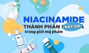 Niacinamide trong mỹ phẩm mang lại lợi ích gì cho làn da?