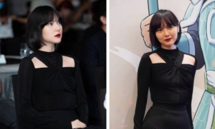 Hải Tú, Sam và Hiền Hồ đụng hàng chung mẫu đầm cut-out