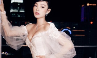 Mặc lại váy cưới gần 400 triệu của Beyoncé, Minh Hằng khiến fan trầm trồ