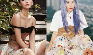 Diện cùng một mẫu váy của Dior: “cô em trendy” Khánh Linh và Quỳnh Anh Shyn, ai chặt chém hơn?