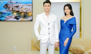 Sau đăng quang, lần đầu Hoa hậu Đỗ Thị Hà được khen mặc đẹp