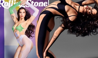 Dua Lipa hóa bướm đêm trên tạp chí Rolling Stone