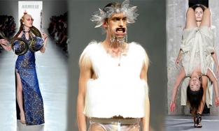 Những màn trình diễn điên rồ nhất các tuần lễ thời trang