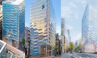 Tòa nhà Louis Vuitton ở Tokyo: Khi mềm mại bắt cặp với cá tính, thời thượng