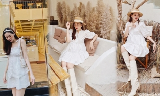 Nghi vấn Tường San mang thai con đầu lòng vì thường diện trang phục này