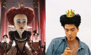 Nữ hoàng Đỏ trong Alice in Wonderland? Nhầm rồi, là Quang Đại đấy!