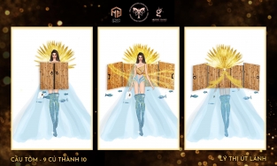 Trân Đài sẽ cầm giấy vệ sinh trình diễn tại Miss International Queen?