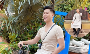 May quá, Lâm Bảo Châu biết cách đi tất sao cho đúng rồi!