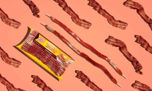 Dây giày Nike Air Max 90 Bacon thơm mùi thịt xông khói