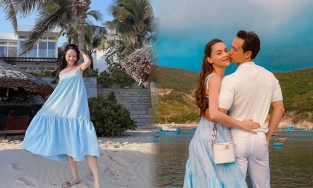 Từ Hà Hồ tới Kaity Nguyễn đều 'ưng ơi là ưng' một chiếc váy đi biển 