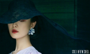 Nghê Ni đẹp xuất thần trên bìa tạp chí L'OFFICIEL Trung Quốc số tháng 6