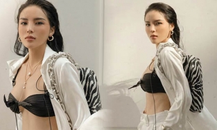 Kỳ Duyên lăng xê mốt mới: Bra 'biết bay' 