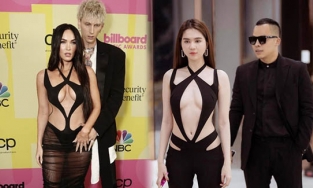 Ngọc Trinh mặc đồ 'lấy cảm hứng' từ Megan Fox nhưng lại mất điểm hơn bản gốc vì điều này 