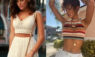 Xu hướng thời trang Hè 2021: Crochet hồi sinh 