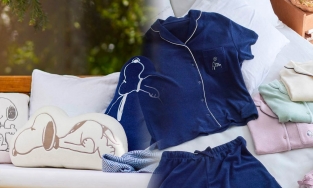 Chó Snoopy kết hợp cùng Uniqlo ra mắt BST pajamas 