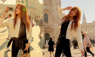 Lee Sung Kyung chụp hình chơi trên phố mà nhìn không thua gì ảnh quảng cáo  