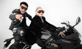 Ngầu như bà ngoại Wowy: Tuổi 80 vẫn lên đồ thời trang cưỡi moto phân khối lớn 