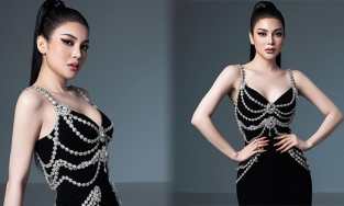 'Ngọc nữ Bolero' Lily Chen đụng hàng Kim Duyên và đó là váy nhái Chanel