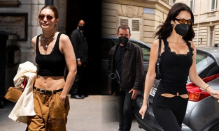 Chị em nhà Bella Hadid và Gigi Hadid diện đồ chất chơi 'đại náo' phố phường