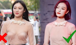 Lee Sung Kyung mất điểm khi đụng hàng Nghê Ni chỉ vì chi tiết này