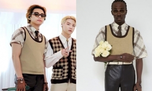 Anh chàng V (BTS) bị chê bai diện đồ hiệu như đồ chợ  